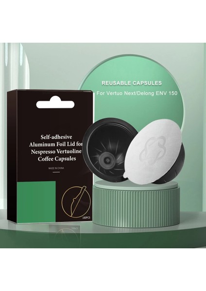 Erik Tarzı Icafilasbıg Espresso Kapsüller Yeniden Kullanılabilir Ürünler Nespresso Vertuoline & Vertuo Paslanmaz Çelik Doldurulabilir Kahve Filtresi Yeniden Kullanılabilir Kapsüller (Yurt Dışından) fiyatları