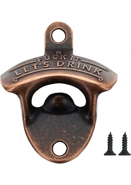 Kırmızı Bakır Tarzı Vintage Alaşım Tirbuşon Duvara Monte Bira Şişe Açacağı Bar Araçları Şarap Bira Asılı Tirbuşon Açacağı Mutfak Alet Aksesuarları (Yurt Dışından)
