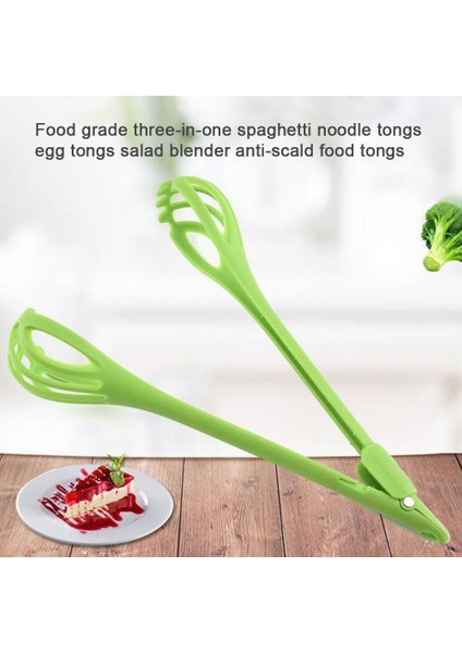 Siyah Stil Yumurta Çırpıcı Içecekler Çırpma Mikser Karıştırıcı Isıya Dayanıklı Kaymaz Spagetti Erişte Klip Salata Blender Gıda Maşası Mutfak Aleti (Yurt Dışından)
