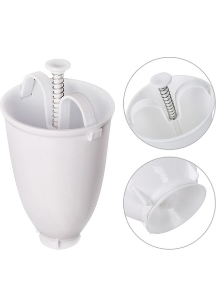 Beyaz Stil Donut Maker Artifact Hızlı Kolay Waffle Donut Donut Yapımı Mutfak Dıy Donut Kalıp Tatlı Pişirme Aracı Hafif Derin Kızartma (Yurt Dışından) fiyatları