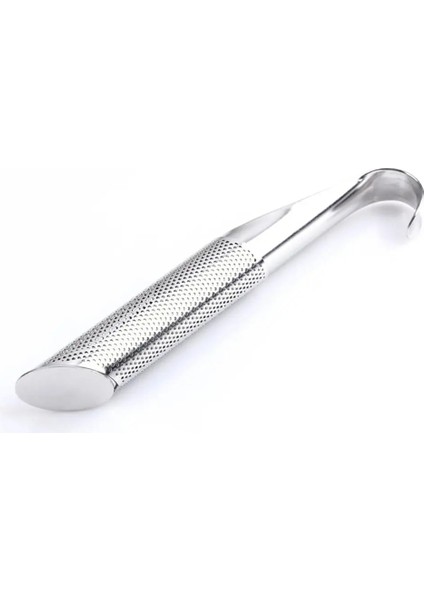 Paslanmaz Çelik Çay Demlik Örgü Çay Süzgeç Filtre Kavisli Saplı Tüp Tasarımı Dokunmatik Tutucu Aracı Ew (Yurt Dışından)