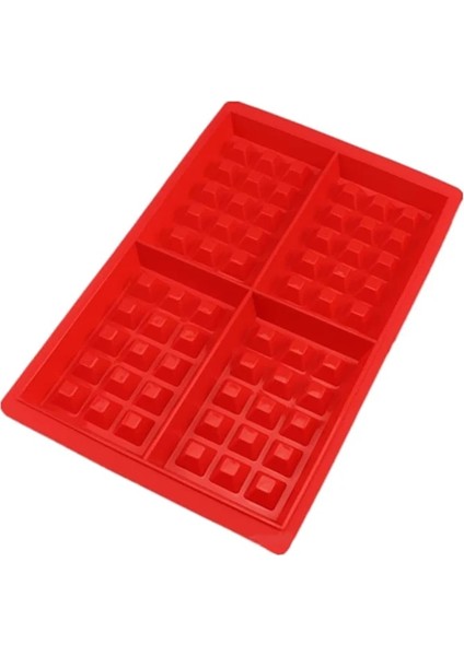 E Tipi Stili Silikon Waffle Kalıp Yapışmaz Kek Kalıbı Dıy Çikolatalı Waffle Makineleri Kalıp Araçları Mutfak Bakeware Malzemeleri (Yurt Dışından) indirimleri