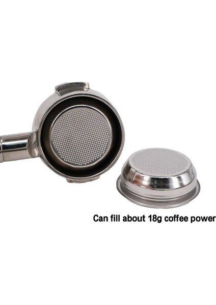 58MM 18G Tarzı G 18G 25G Paslanmaz Çelik Filtre Sepeti Yüksek Basınçlı Breville Delonghi Krups Kahve Makinesi Gözenekli Damlatıcı Bardak (Yurt Dışından)