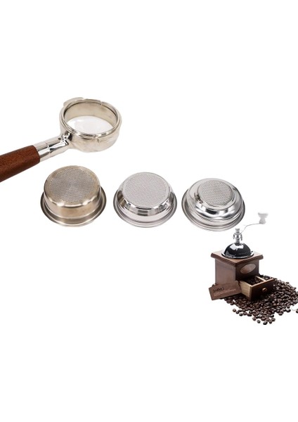 58MM 18G Tarzı G 18G 25G Paslanmaz Çelik Filtre Sepeti Yüksek Basınçlı Breville Delonghi Krups Kahve Makinesi Gözenekli Damlatıcı Bardak (Yurt Dışından) modelleri