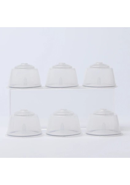 Dol-6-Şeffaf Stil 6 Adet Yeniden Kullanılabilir Nestle Dolce Gusto Kahve Kapsül Filtre Fincan Doldurulabilir Filtre Sepet Bardak Yeniden Kullanılabilir Kaşık Fırça Kahve Aksesuarları (Yurt Dışından)