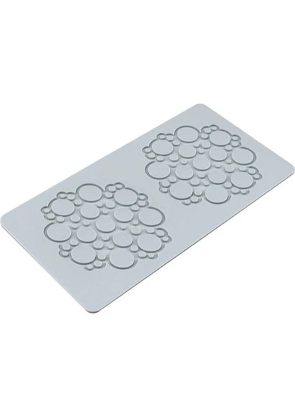 No.84 Tarzı Şeker El Sanatları Silikon Ped Geometrik Desen Yaprakları Tasarım Dantel Mat Çikolata Kalıpları Tatlı Fondan Kek Dekorasyon Kalıpları (Yurt Dışından)