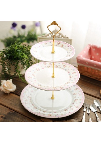 Menekşe Tarzı Yeni Yaprak Metal Tepsi Kolu Katmanlı Kek Standı Relicone Kalıpları Için Popüler Goldsilver Taç Katmanlı Kek Tabağı Standı (Yurt Dışından) modelleri