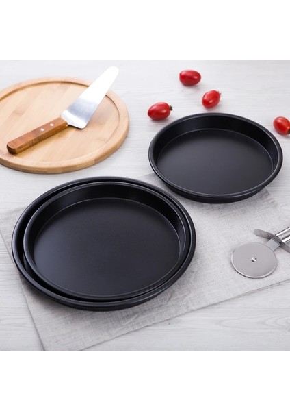 6 Inç Sığ Tür Tarzı 6 Remium Yapışmaz Pizza Tavası Bakeware Karbon Çelik Pizza Tabağı Yuvarlak Derin Dzza Pan Tepsi Kalıp Kalıp Pişirme Araçları (Yurt Dışından) modelleri