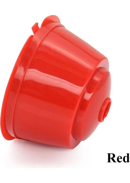 Kırmızı Stil Yeniden Kullanılabilir Kahve Kapsül Filtre Fincan Nescafe Dolce Gusto Için Doldurulabilir Kapak Kahve Damlatıcı Süzgeç Çay Sepeti Mutfak Aksesuarı (Yurt Dışından)
