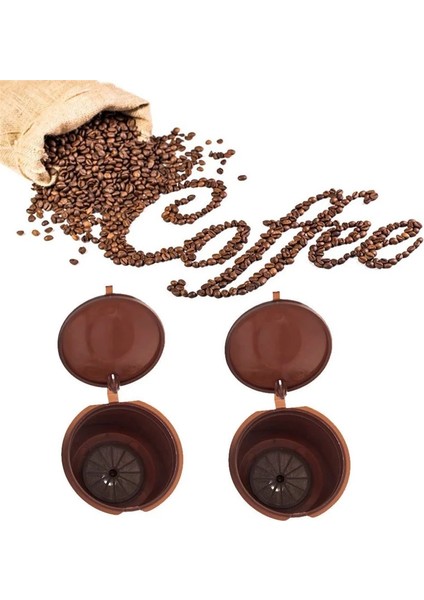 Kırmızı Stil Yeniden Kullanılabilir Kahve Kapsül Filtre Fincan Nescafe Dolce Gusto Için Doldurulabilir Kapak Kahve Damlatıcı Süzgeç Çay Sepeti Mutfak Aksesuarı (Yurt Dışından) indirimleri