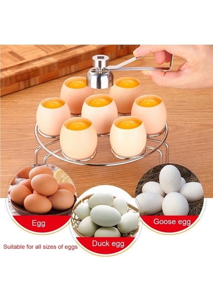Yumurtalık Tarzı Yumurta Veya Kabuk Açıcı Mutfak Gereçleri Paslanmaz Çelik Pişirme Aracı Yumurta Çırpıcı Yumurta Standı Yaratıcı Mutfak Alet Setleri (Yurt Dışından) fiyatları
