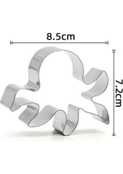 13 Ahtapot Stili Çeşit Stilleri Paslanmaz Çelik Paskalya Bisküvi Kesici Paskalya Tavşanı Yumurtaları Havuç Kurabiye Kalıbı Mutfak Çerez Kesici Pişirme Aracı (Yurt Dışından)