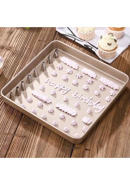 Mavi Stil Pcsset Silikon Pasta Torbası Ipuçları Mutfak Kek Buzlanma G Kremalı Kek Dekorasyon Araçları Yeniden Kullanılabilir Meme Seti +1 Pasta Torbaları (Yurt Dışından) modelleri