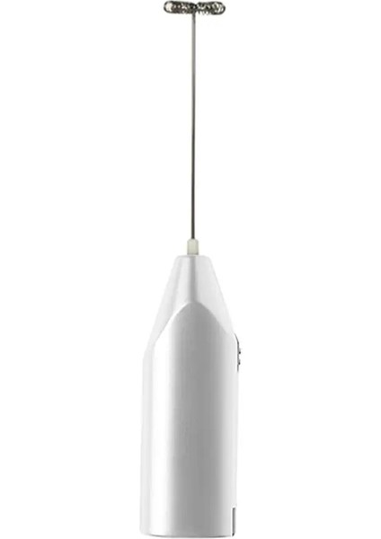 Gümüş Tarzı 1 Adet Mini Kolu Elektrikli Karıştırıcı Pratik Sütlü Içecek Kahve El Çırpma Mikser Elektrikli Yumurta Çırpıcı Frother Foamer Mutfak Aracı (Yurt Dışından)