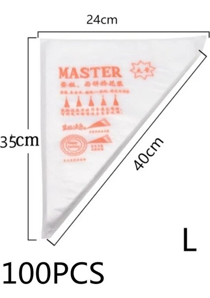 L 100 Adet Tarzı Kek Dekorasyon Araçları Manuel Pistole Püskürtme Tabancası Dıy Dekorasyon Püskürtme Boyama Cupcakes Pişirme Dekorasyon Mutfak Pasta Aracı (Yurt Dışından)