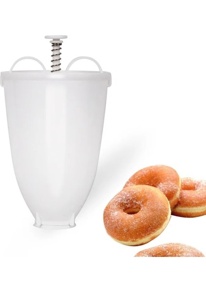 Gösterilen Stil Gibi Çörek Kalıbı Kolay Hızlı Çörek Makinesi Manuel Waffle Dağıtıcı Çörek Makinesi Arapça Waffle Plastik Hafif Derin Kızartma Araçları (Yurt Dışından)