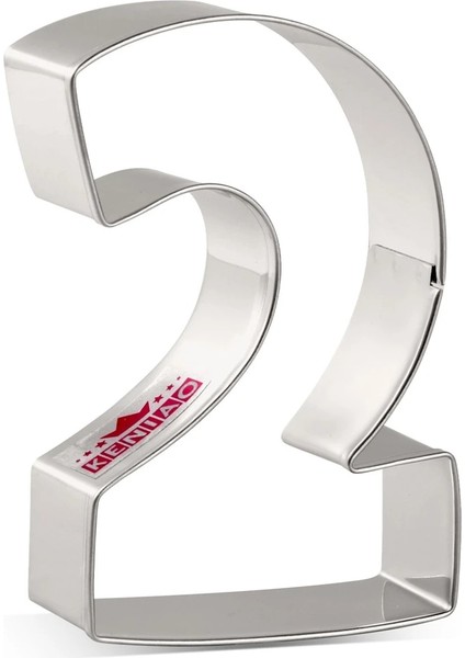 No.2 Tarzı Kenıao Numbers Çerez Kesici - Sayı Çocuk Bisküvi Fondan Ekmek Sandviç Kalıpları - Paslanmaz Çelik (Yurt Dışından)