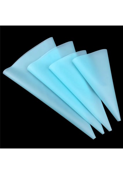 4pc Mavi Stil Mutfak Aletleri Kremalı Pasta Torbası Pişirme Aksesuarları Dıy Kek Dekorasyon Gıda Sınıfı Eva Yeniden Kullanılabilir Çantalar (Yurt Dışından) fırsatları