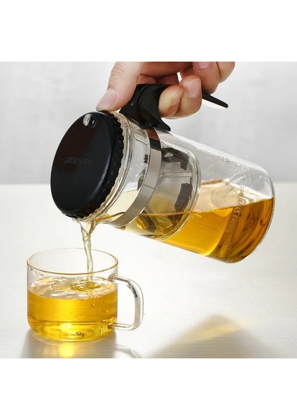 100% Orijinal Kamjove TP-160 Sanat Çay Bardağı Demlik 500ML Cam Çay Su Isıtıcısı Süzgeç Zarif Fincan Otomatik Açık Çay Seti Demlik Demlik (Yurt Dışından) fırsatları