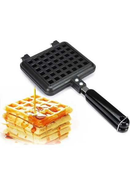 Waffle Pişirme Tavası Yapışmaz Çift Taraflı Waffle Pişirme Kalıbı Tava Pişirme Araçları Yumurta Waffle Koni Makinesi Kek Fırını Kahvaltı Makinesi (Yurt Dışından) modelleri