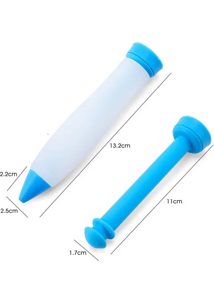 Pembe 1 Adet Tarzı 4 Renk Silikon Gıda Yazma Kalem Kek Dekorasyon Aracı Yeniden Kullanılabilir Çerez Buzlanma Pasta Nozulları Dekorasyon Için Dıy Kişiselleştirilmiş Kek (Yurt Dışından) modelleri