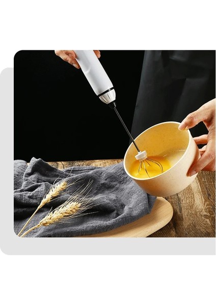 Siyah Yükseltme Stili Elektrikli Kahve Mikseri Şarj Edilebilir Süt Çalkalayıcı Makinesi Frother Foamer USB Şarjlı Yumurta Çırpıcı Elde Taşınabilir 3 Hız Ayarlanabilir Blender (Yurt Dışından) indirimleri