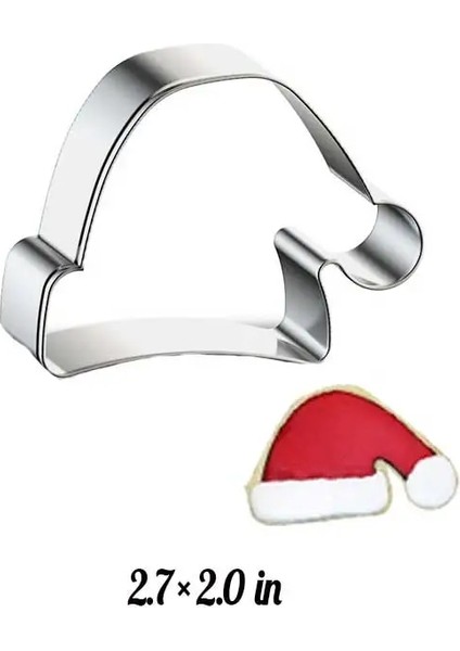 Noel-6 Tarzı Çerez Kesici Fondan Zencefilli Noel Için Kesiciler Kalıp Şekerleme Pasta ve Fırın Kek Mutfak Pişirme Aksesuarları (Yurt Dışından) fırsatları