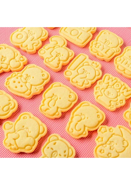 No.8 Stili Artoon Sevimli Ayı Kurabiye Kesiciler Bisküvi Kalıbı Dıy Pişirme Kalıp Kek Dekorasyon Araçları (Yurt Dışından) modelleri