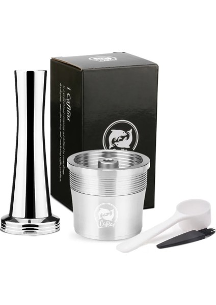 1 Kapsülleyici 1tamp 1s Stili Icafilas Doldurulabilir Kapsül Pod Yeniden Kullanılabilir Filtre Fincan Illy Xy Tipi Kahve Makinesi Için Fit Metal Paslanmaz Çelik Kahve Kapsülü (Yurt Dışından) fırsatları