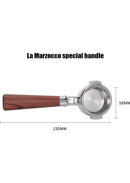 SIYAH-58MM-TREFOIL Stili 58MM Kahve Dipsiz Portafilter Filtre Sepeti La Marzocco E61 Için Yedek Paslanmaz Çelik Espresso Makinesi Aksesuarı (Yurt Dışından) modelleri