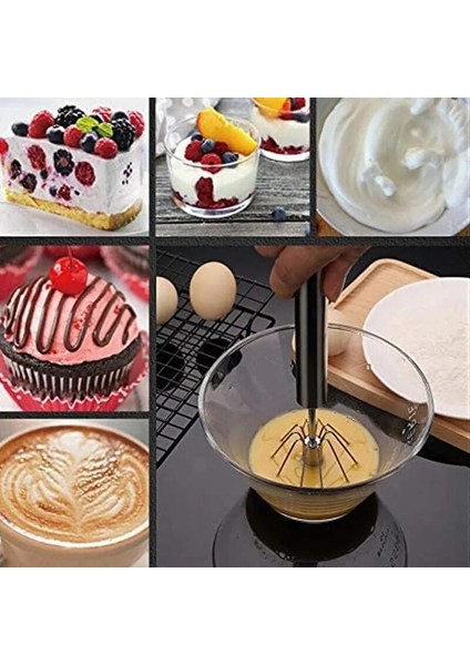 14 Inç Paslanmaz Çelik Tarzı Yarı Otomatik Yumurta Çırpıcı Yumurta Çırpma Makinesi Manuel El Mikseri Kendinden Dönen Yumurta Karıştırıcı Mutfak Aksesuarları Yumurta Toolteel (Yurt Dışından) indirimleri