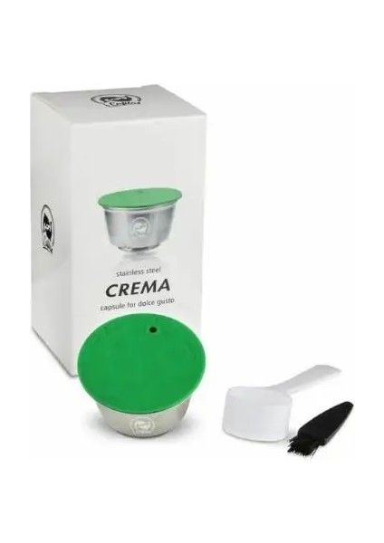 1 Kapsül Tarzı Icafilas Paslanmaz Çelik Metal Yeniden Kullanılabilir Dolce Gusto Kapsül Nescafe Kahve Makinesi ile Uyumlu Doldurulabilir Dolci Filtre (Yurt Dışından)