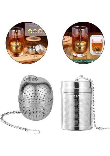 Oval Stil Zincir Mühürlü Iplik Bağlantılı Çoğu Kupa Su Isıtıcısı Için Çay Süzgeci Çay Filtreleri (Yurt Dışından) fırsatları