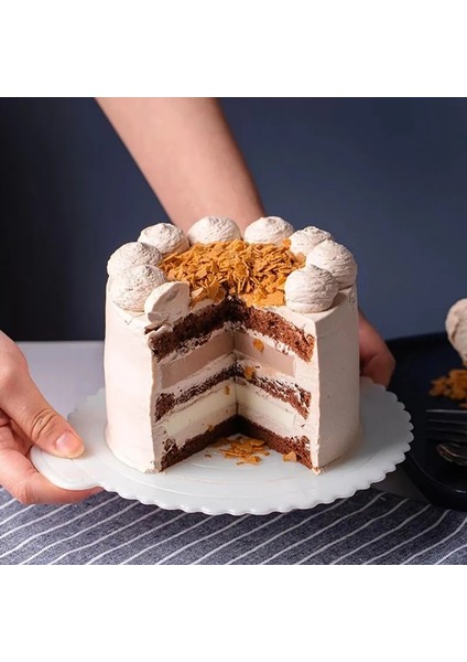 No.5 Tarzı Sıcak Kek Panoları Yeniden Kullanılabilir Plastik Kek Tabanı Cupcake Tatlı Tepsisi Ev Düğün Doğum Günü Partisi Için Inç (Yurt Dışından)