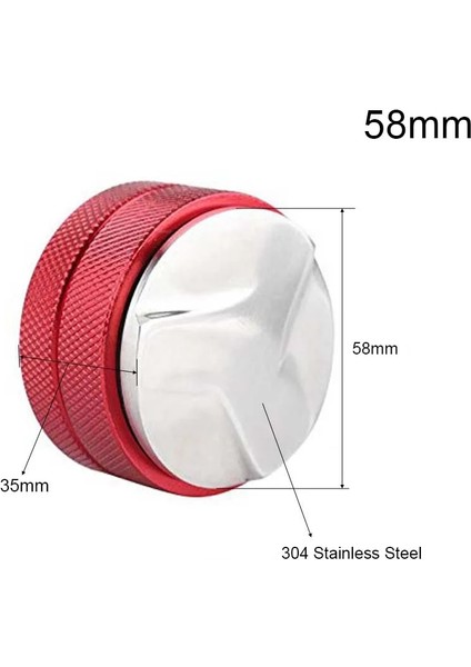 Kırmızı 3AÇILI 58MM Stili Filtre 51 mm Yedek Filtre Sepeti Kahve Aksesuarları Için Kahve Dipsiz Portafilter (Yurt Dışından)