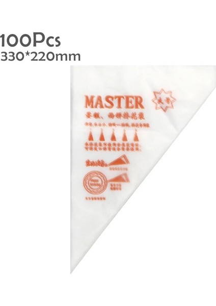 Siyah Stil Pcs Perfüzyon Torbaları Pişirme Için Tek Kullanımlık G Torba Buzlanma Kek Pasta Cupcake Dekor Çanta Kek Kremalı Pasta Ucu Pişirme (Yurt Dışından)