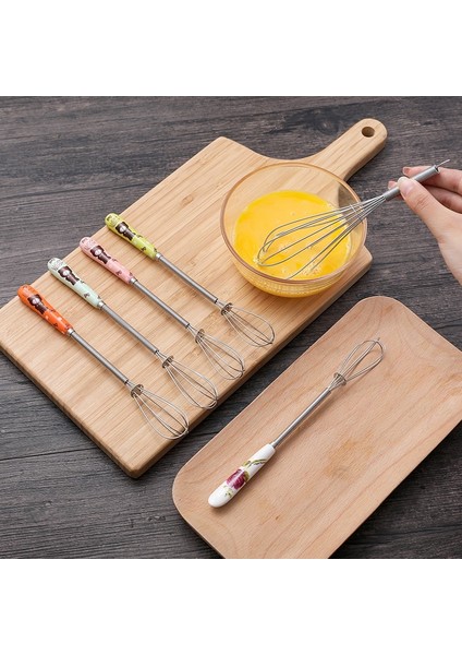 1pc-Pembe Tarzı 1 Adet Güzel Yumurta Çırpıcı Paslanmaz Çelik Manuel Yumurta Çırpıcı Kahve Karıştırıcı Tereyağı Karıştırıcı Mutfak Aksesuarları Pişirme Araçları (Yurt Dışından) fırsatları