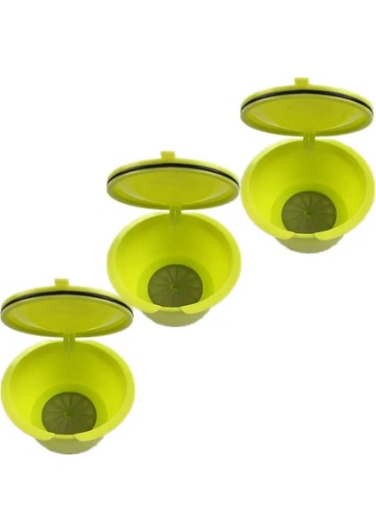 3 Yeşil Stil Doldurulabilir Dolce Gusto Kahve Kapsül Nescafe Dolce Gusto Yeniden Kullanılabilir Kapsül Gusto Kapsüller Dolce Gusto Dolum 3 Renk (Yurt Dışından)