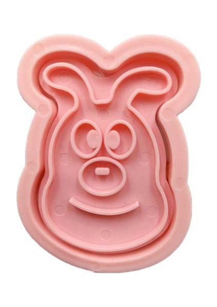 B-7 Stili Noel Karikatür Bisküvi Kalıbı Çerez Kesici 3D Bisküvi Kalıbı Abs Plastik Pişirme Kalıbı Çerez Dekorasyon Araçları Mutfak Aletleri (Yurt Dışından)