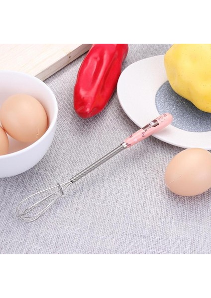 Turuncu Tarzı Çok Işlevli Seramik Sap Paslanmaz Çelik El Yumurta Çırpıcı Mutfak Aletleri Yumurta Karıştırma Çırpma Çırpma Döner Mutfak Yumurta Aracı (Yurt Dışından)