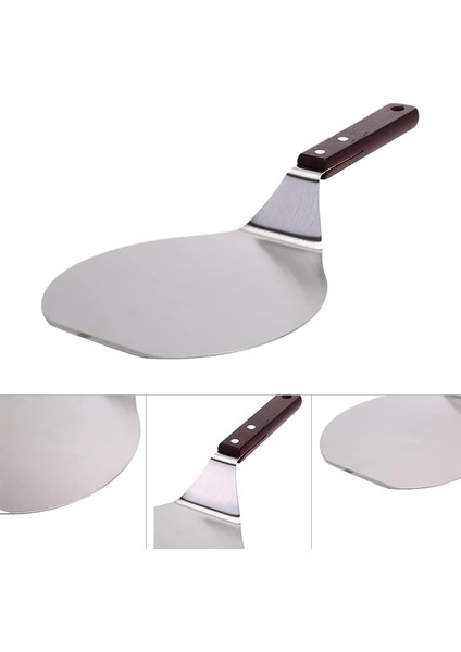 Pizza Bakeware Pasta Toolece Paslanmaz Çelik Haşlanma Önleyici Pizza Spatula Kek Küreği Mutfak Aksesuarları (Yurt Dışından) fırsatları
