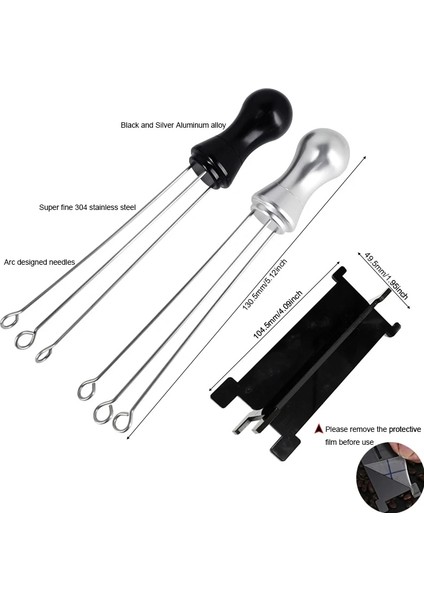 58MM 2cup 1cup Stili Kahve Sabotaj Iğnesi Düzleştirici Alet Tipi Kahve Tozu Dağıtıcı Alüminyum Saplı Iğne (Yurt Dışından) indirimleri