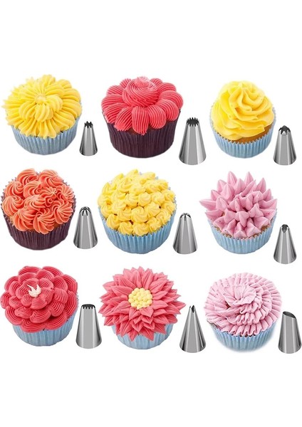 Paket C Stili Et Cake Turntable Cake Decorating Tools Kit Rotary Table Baking Tool G Nozzle G Bag Set Baking Supplies Sets (Yurt Dışından) fırsatları