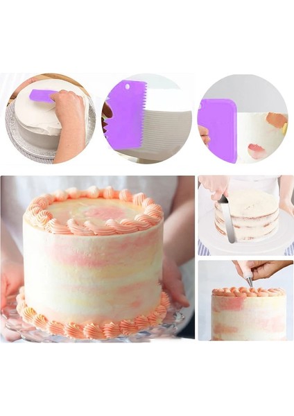 Paket C Stili Et Cake Turntable Cake Decorating Tools Kit Rotary Table Baking Tool G Nozzle G Bag Set Baking Supplies Sets (Yurt Dışından) indirimleri