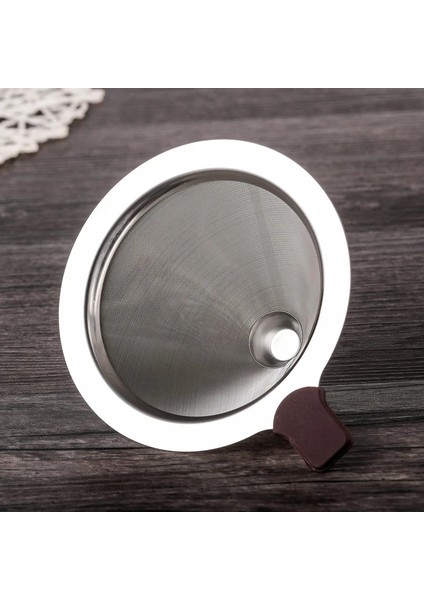 No.2 Tarzı Paslanmaz Çelik Kahve Filtresi Yeniden Kullanılabilir Çift Katmanlı Filtreler Huni Kahve Damlatıcı Filtre Fincan Dayanıklı Kahve Demleme Araçları (Yurt Dışından) modelleri