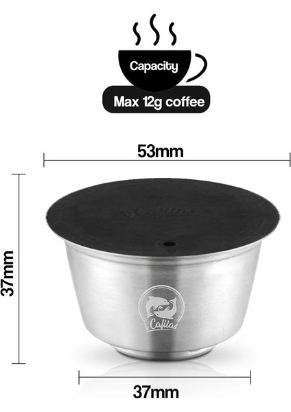 Açık Sarı Stil Icafilaspaslanmaz Çelik Dolce Gusto Kapsül Için Yeniden Kullanılabilir Doldurulabilir Dolci Gusto Filtre Kahve Sabotaj ve Lumio Makinesi Için Kaşık (Yurt Dışından) fiyatları