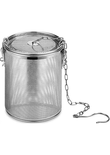 L Tarzı Çay Filtresi Süzgeç Hasır Demlik Paslanmaz Çelik Metal Baharat Ot Baharat Çeşni Tatlandırıcı (Yurt Dışından)