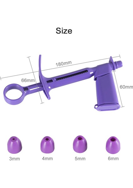 Mor A Set Stili Dıy Plastik Inci Aplikatör Fondan Kek Dekorasyon Aracı Inci Top Aplikatör Sugarcraft Kek Araçları Kek Dekorasyonu Için (Yurt Dışından) fırsatları