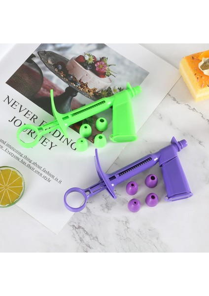 Mor A Set Stili Dıy Plastik Inci Aplikatör Fondan Kek Dekorasyon Aracı Inci Top Aplikatör Sugarcraft Kek Araçları Kek Dekorasyonu Için (Yurt Dışından) indirimleri