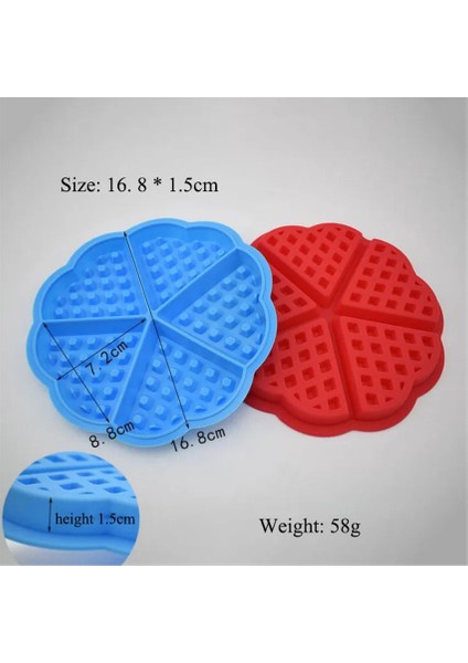 Turuncu Tarzı Yapışmaz Silikon Waffle Kalıp Şeker Jöle Çikolata Pişirme Kalıbı Ekmek Pasta Turta Tart Kalıp Muffin Maker Fondan Pasta Araçları Yeni (Yurt Dışından) fiyatları